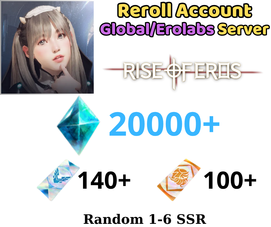 [GLOBAL/EROLABS] 20000+ Crystal Rise of Eros